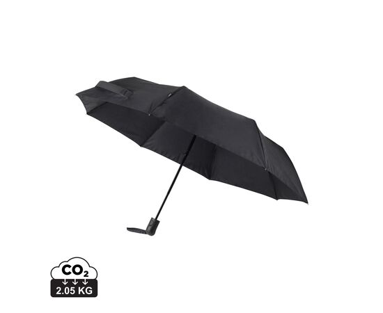 VINGA Baltimore AWARE™ RPET 21" paraplu Zwart - Vinga V850101