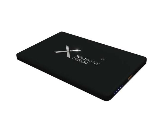 SCX.design P22 5000 mAh ultradünne, magnetische Powerbank Schwarz - SCX.design 1PX18490