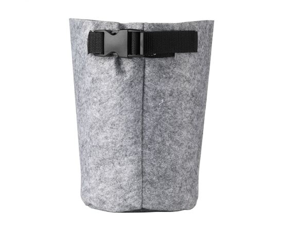 RPET Felt Car Trash Bin Grey -  W11490